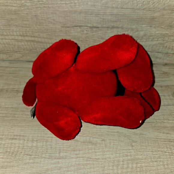 Vintage CLIFFORD THE BIG RED DOG 8"  Scholastic Side Kicks Plush 1997 - Picture 9 of 11